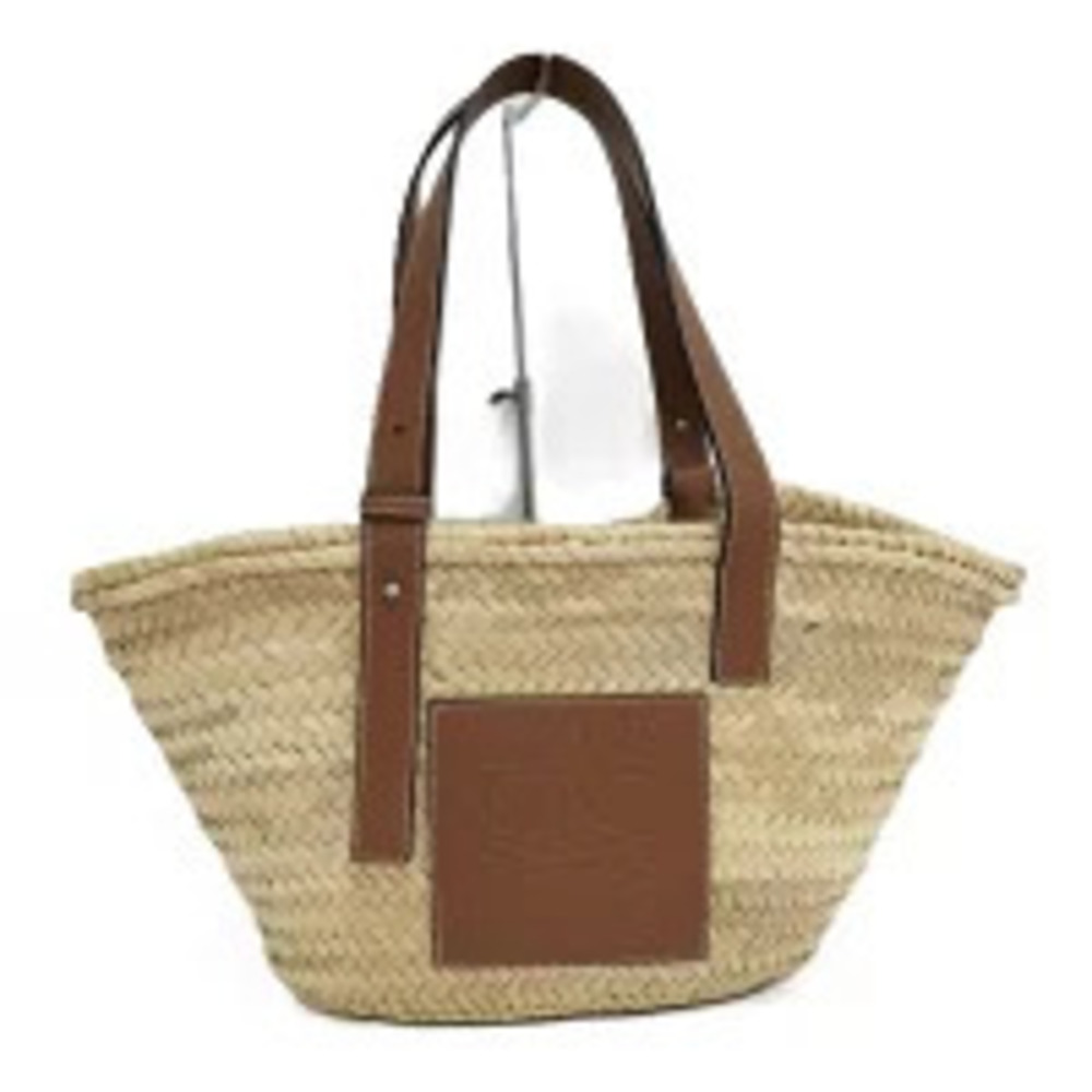 LOEWE Basket Straw Tan Bag Beige